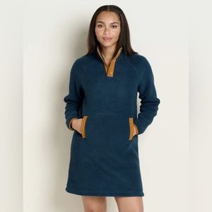 Toad & Co Campo Fleece 1/4 Snap Dress